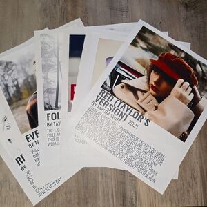 ❤️‍🔥Taylor Swift Mini Album Posters❤️‍🔥